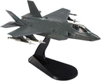 Escala 1:72 F-35A Lightning II Stealth Fighter Modelo de aeronave de fundición a presión Aviones militares Modelos de aleación para colección o regalo