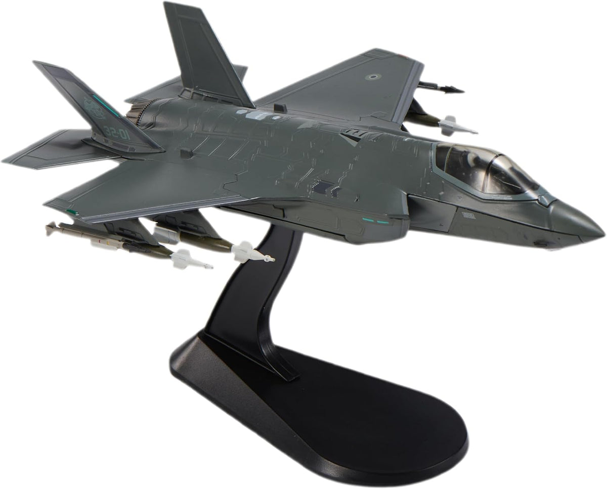Escala 1:72 F-35A Lightning II Stealth Fighter Modelo de aeronave de fundición a presión Aviones militares Modelos de aleación para colección o regalo