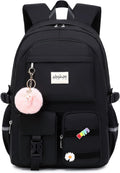 Mochila grande para estudiantes con laptop de abshoo para mujeres universitarias, Beige