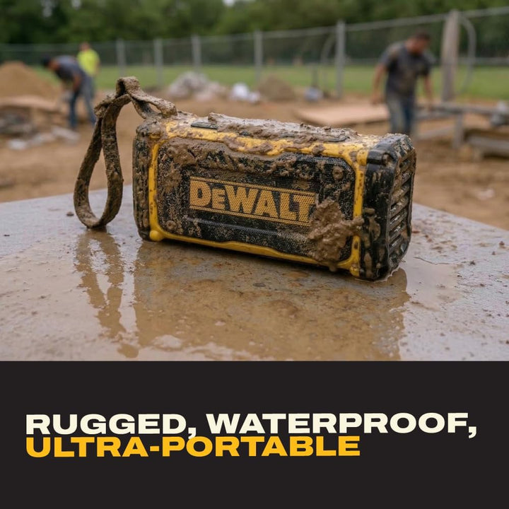 DEWALT Altavoz Bluetooth magnético ToughSound Pro de alta resistenc...