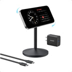 Anker MagSafe Charger, MagGo Qi2 15W Soporte de Carga Inalámbrica 360 Grados