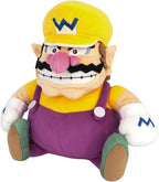 Sanei All Star Collection - Peluche Wario de 10 pulgadas, tamaño pequeño