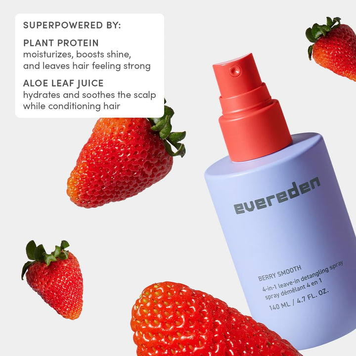 Spray desenredante para niños Evereden: 4 en 1 sin enjuague | Desen...