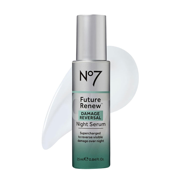 No7 Future Renew Damage Reversal Night Serum - Suero de péptidos an...