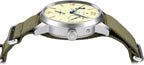 SEAKOSS Reloj piloto vintage inspirado en 1963 de 1.575 in para hombre, reloj de pulsera mecánico automático con movimiento Seagull ST1780, indicador de reserva de marcha, visualización de la fecha