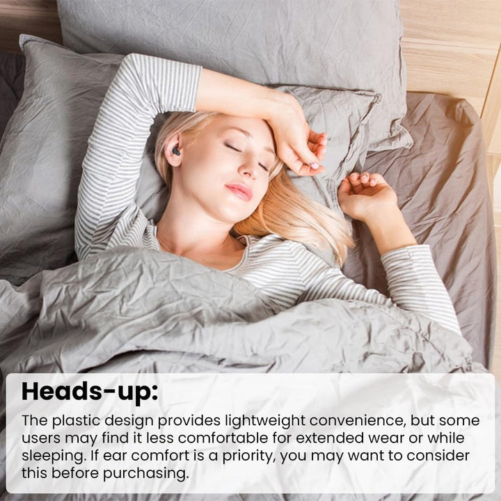 Piluyaa Auriculares para dormir con Bluetooth en el oído, auricular...