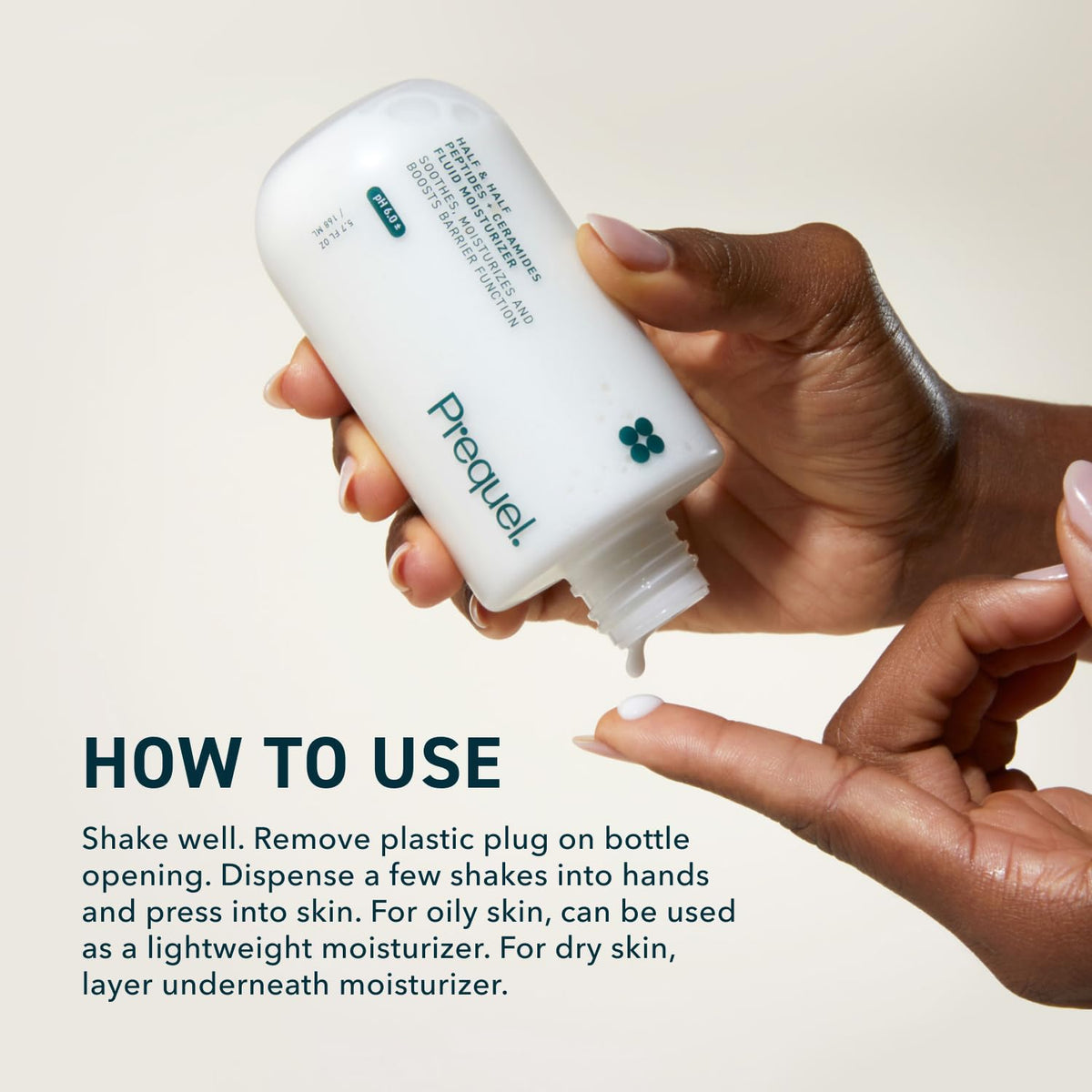 Prequel Crema Facial Hidratante Fluida Half and Half para