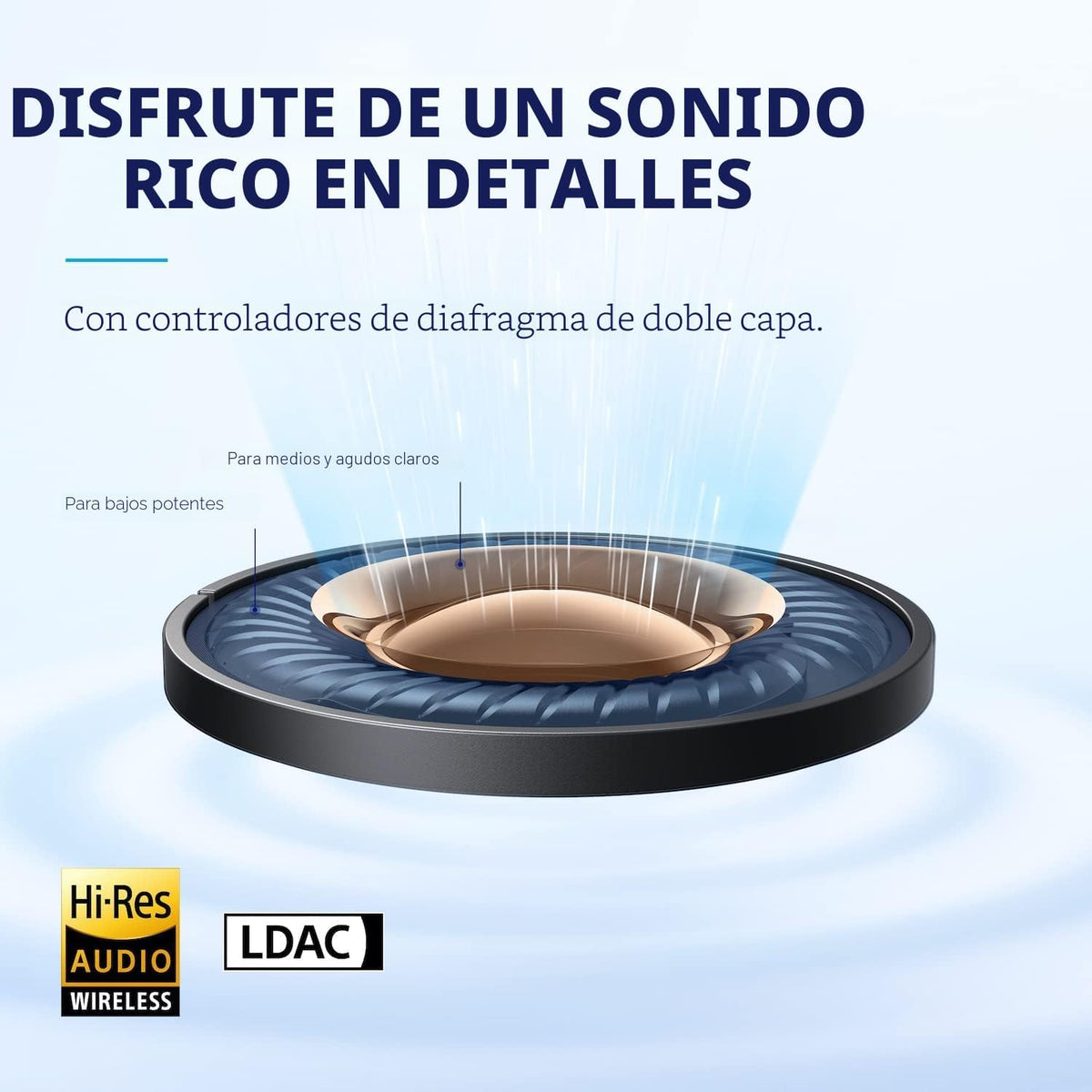 Soundcore de Anker Space A40 Auriculares inalámbricos con cancelación activa de ruido, Negro