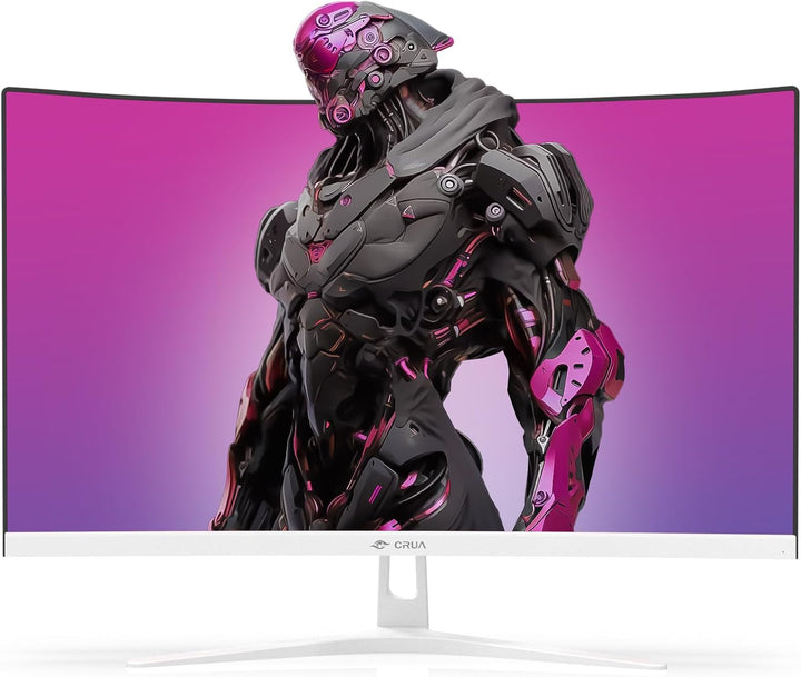 CRUA Monitor curvo para juegos FHD 1080P 200Hz de 27 pulgadas, 1800...