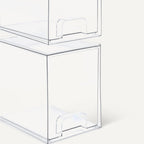 Amazon Basics Cajones organizadores de maquillaje apilables de plás...