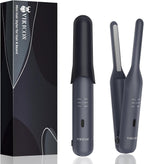 VIKICON Mini alisador de barba y cabello, plancha tipo lápiz inalámbrica