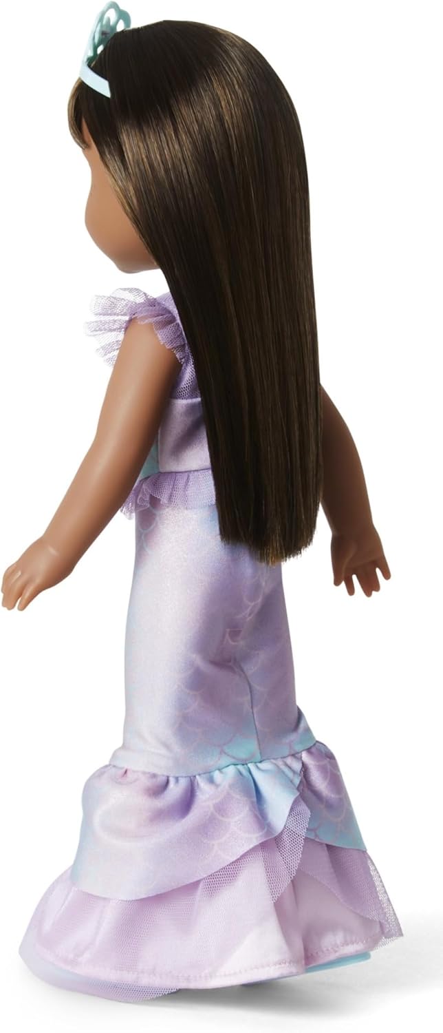 American Girl WellieWishers - Disfraz de sirena brillante 2 en 1 de...