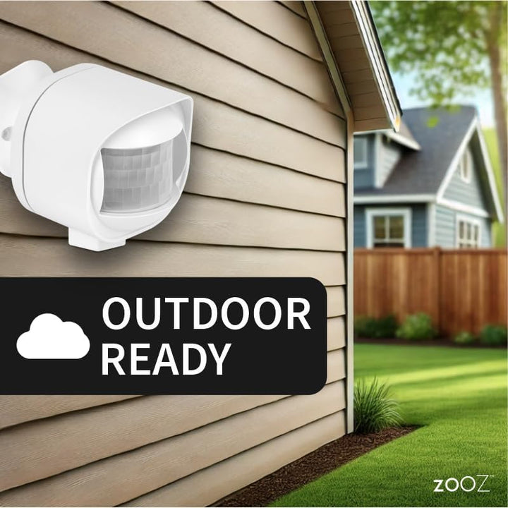 Zooz Sensor de movimiento para exteriores/interiores ZSE70