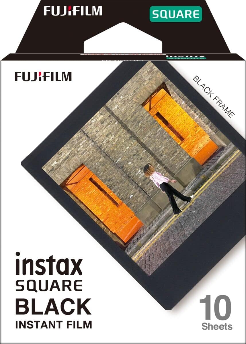 FUJIFILM instax Square Rainbow Film (10 exposiciones) y película ne...