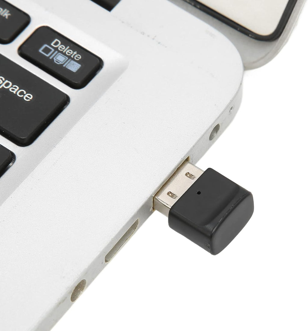 Adaptador USB Bluetooth 5.0, transmisor de música, para computadora/TV/proyector/auriculares/altavoces, Plug and Play, tamaño mini compacto, antiinterferencias