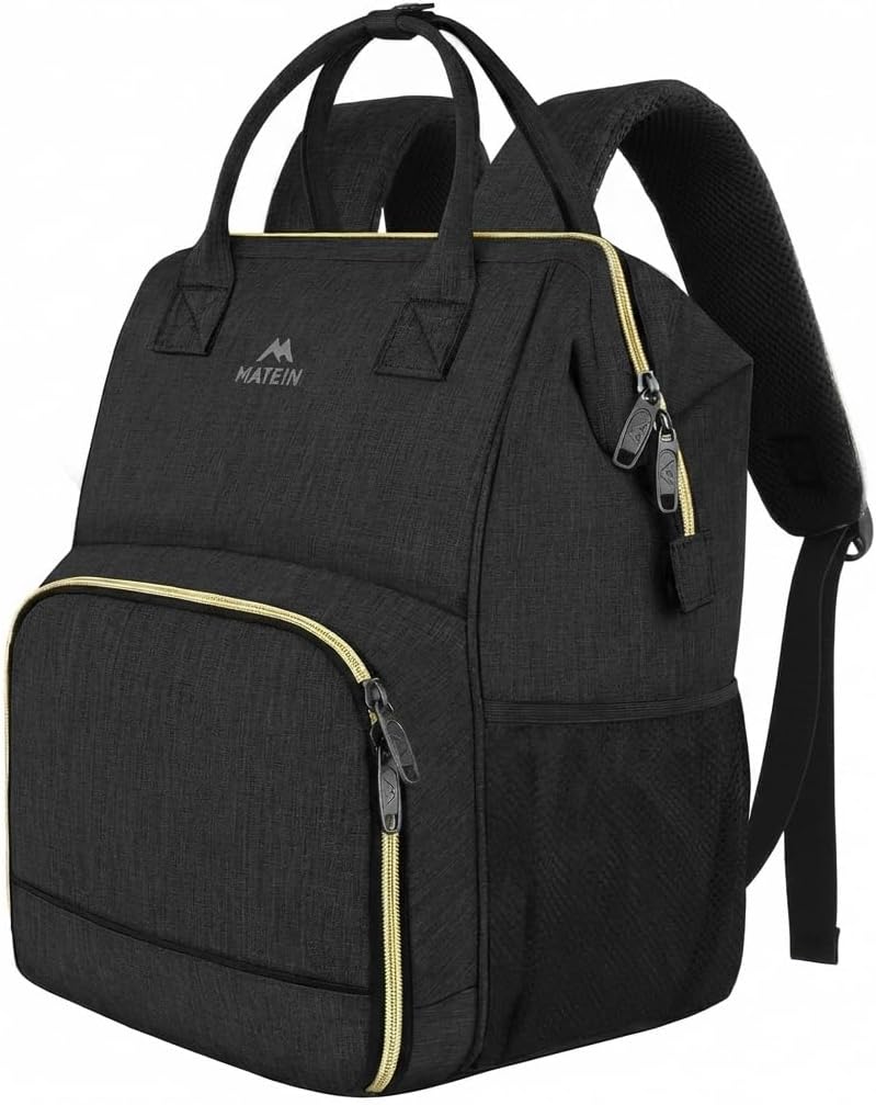 MATEIN - Mochila de almuerzo para mujer, mochila térmica aislada pa...