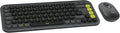 Logitech POP ICON Combo, combo de teclado y mouse Bluetooth, escrit...