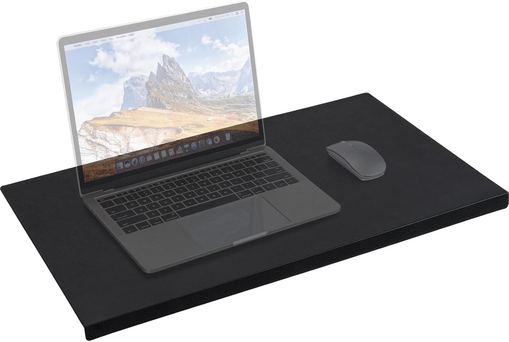 Alfombrilla de escritorio con protector de bordes para teclado y mouse