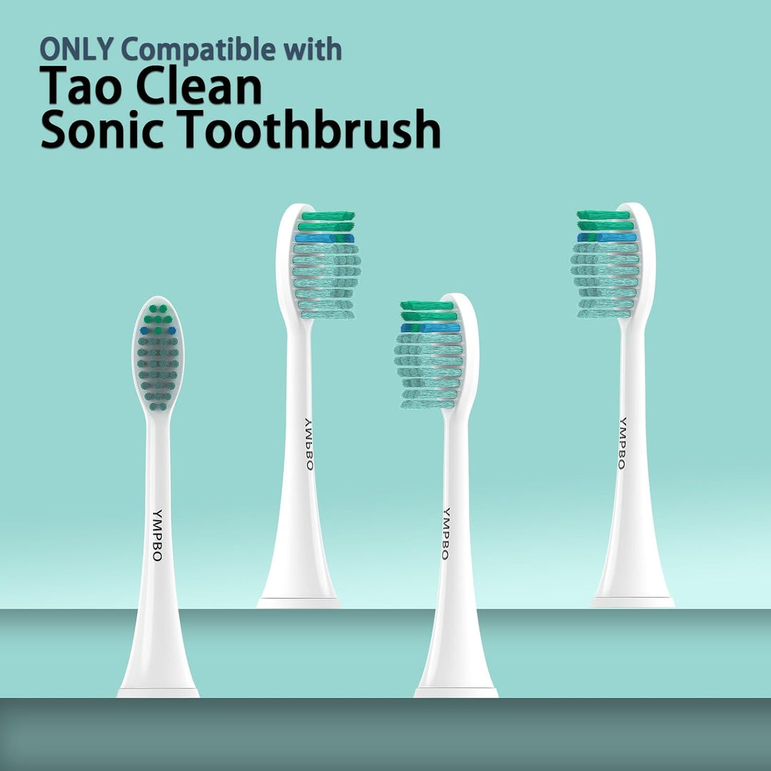 Cabezales de repuesto para cepillo de dientes eléctrico TAO Clean,...