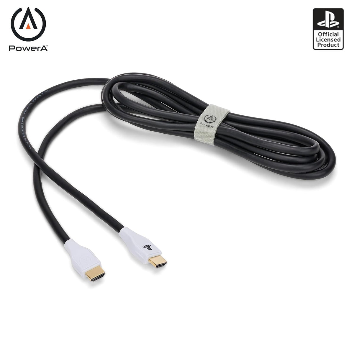 PowerA Cable HDMI de ultra alta velocidad para PlayStation 5, cable, HDMI 2.1, PS5, con licencia oficial
