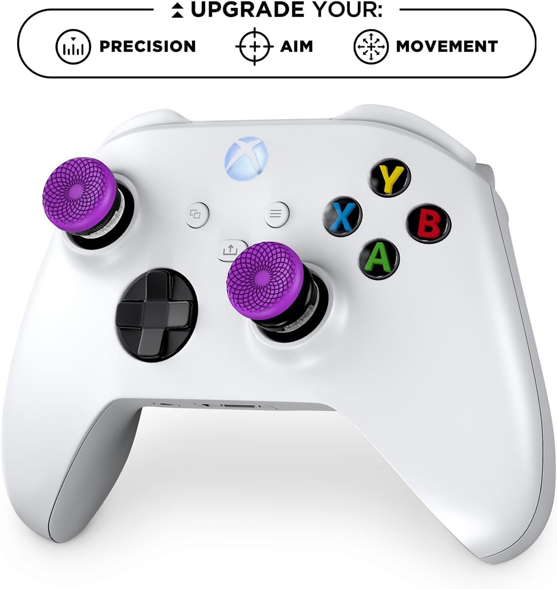 Kit de mejora de puntería KontrolFreek para mandos de Xbox One y Xbox Series X | Incluye palancas de rendimiento y anillos de precisión | Edición Frenesí