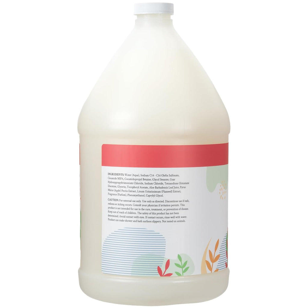 Ginger Lily Farms Botanicals - Jabón corporal nutritivo, Pera de manzana, paquete de de 4