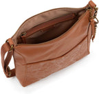 The Sak Lucia - Bolso bandolera de piel convertible con correa ajustable