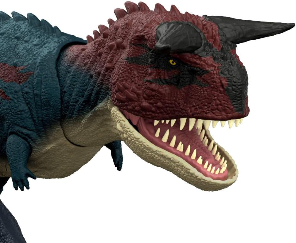Mattel Jurassic World Charge N Chomp Carnotaurus Dinosaur Figure