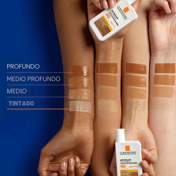 La Roche-Posay Anthelios Sunscreen SPF 40, Ultra-Light Fluid Broad...