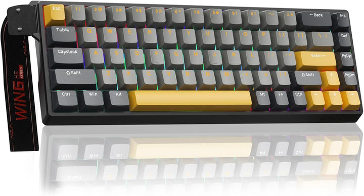 AULA WIN68 HE MAX - Teclado de Juegos de Efecto Hall con Interrupto...