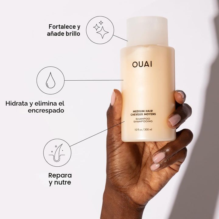 OUAI Juego de champú y acondicionador para cabello normal - Champú...