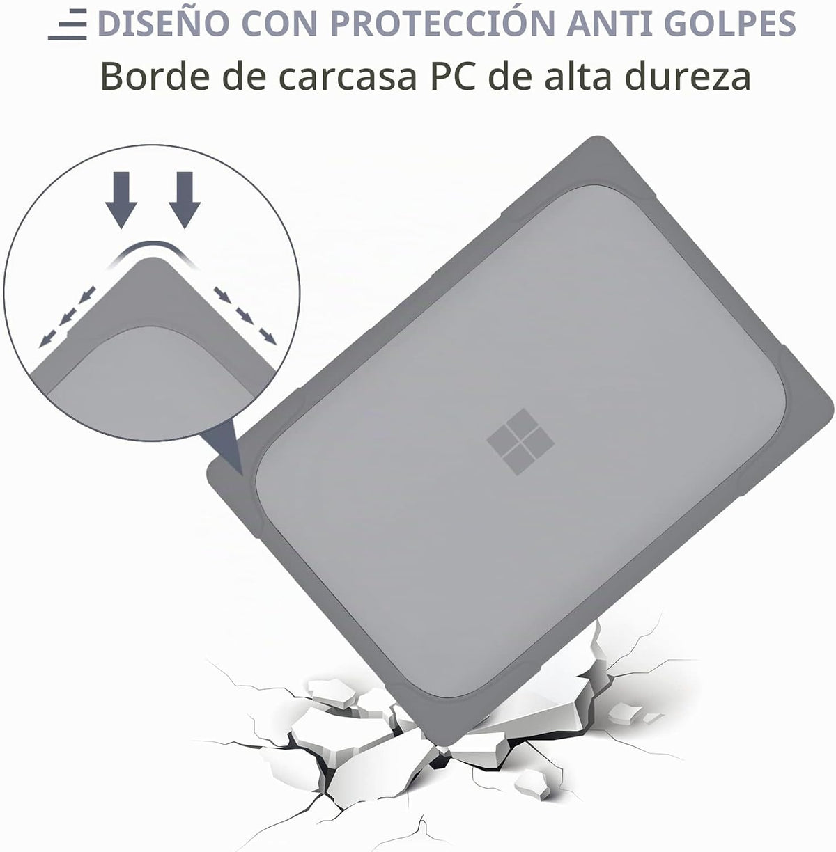 Batianda Funda resistente para laptop Microsoft Surface 5 4\/3 de 1...