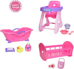JC Toys Paquete de accesorios de lujo para muñecas