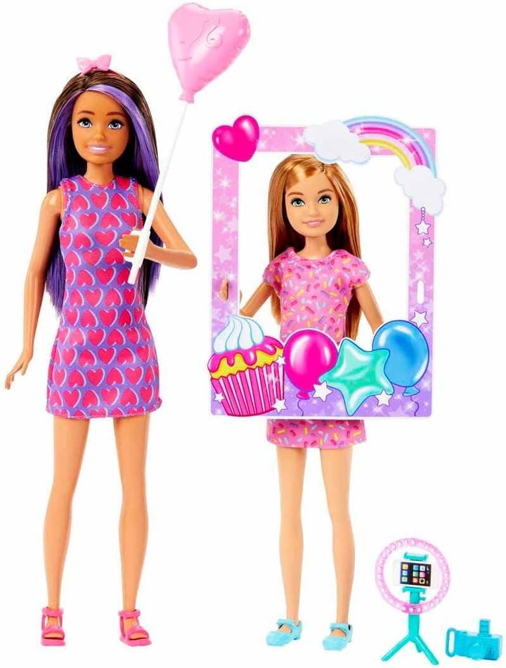 Barbie Celebration Fun Birthday Skipper y Stacie Doll 2 unidades