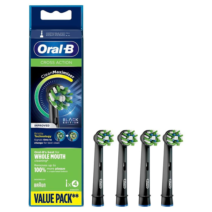 Oral-B Cross Action - Cabezales de cepillo de repuesto para un cepi...