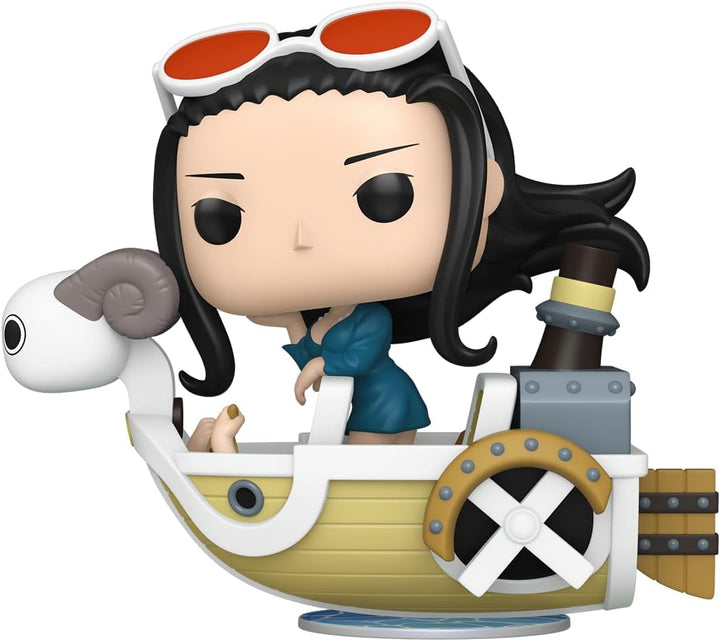 Pop! Rides Deluxe Nico Robin con Mini Merry II