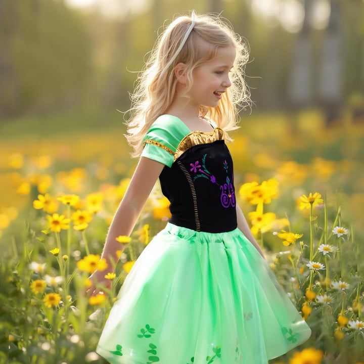 Meland Vestido de princesa - Ropa de vestir para niñas con juguetes...