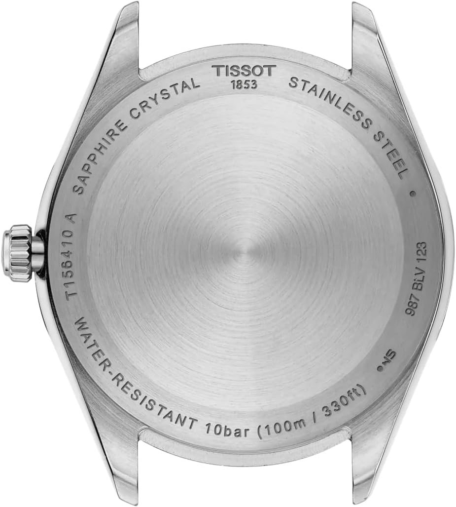 Tissot Ballade, cuarzo suizo, 1.575 en, esfera azul hielo, reloj para hombre