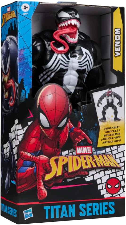 Marvel Spider-Man Titan Series Venom Deluxe figura de