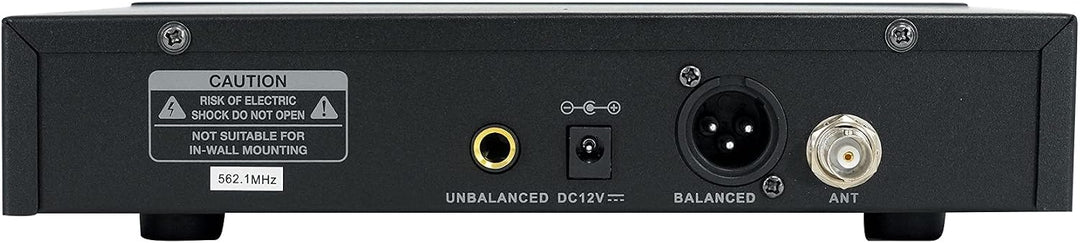 Rockville RWM61U - Sistema de micrófono inalámbrico UHF profesional...