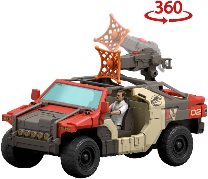 Mattel Jurassic World - Vehículo de renacimiento con 1