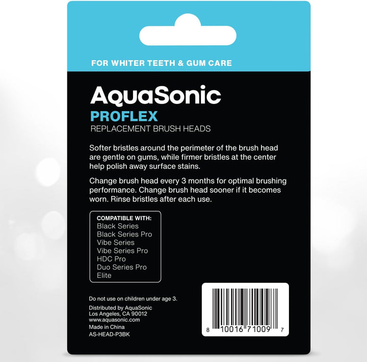 AquaSonic Cabezales de cepillo de repuesto originales Proflex | Ace...