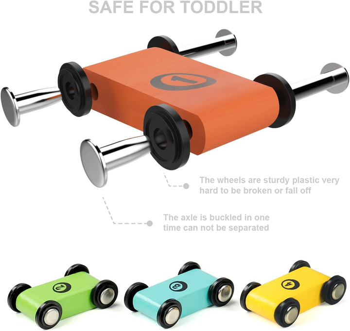 TOP BRIGHT Rampa de carreras infantil para niños de 1 a 2