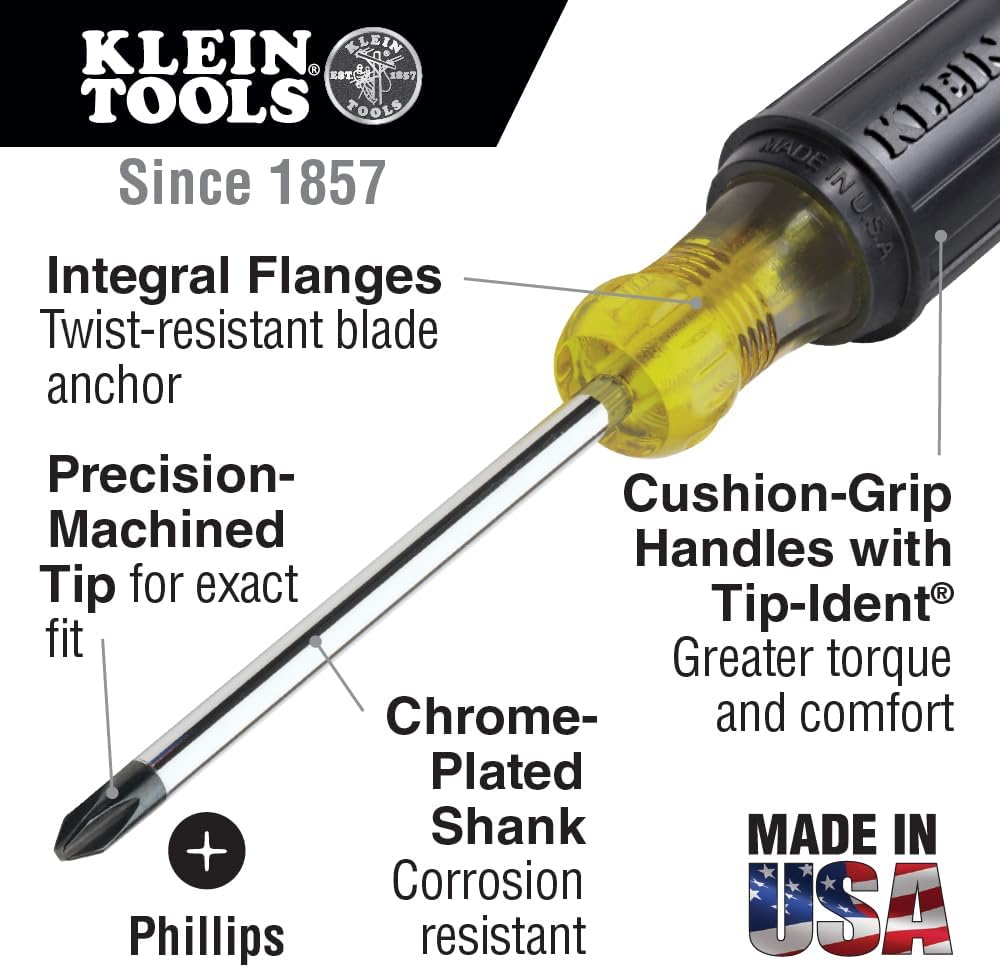 Klein Tools Juego de herramientas para electricista 5300, incluye 4...