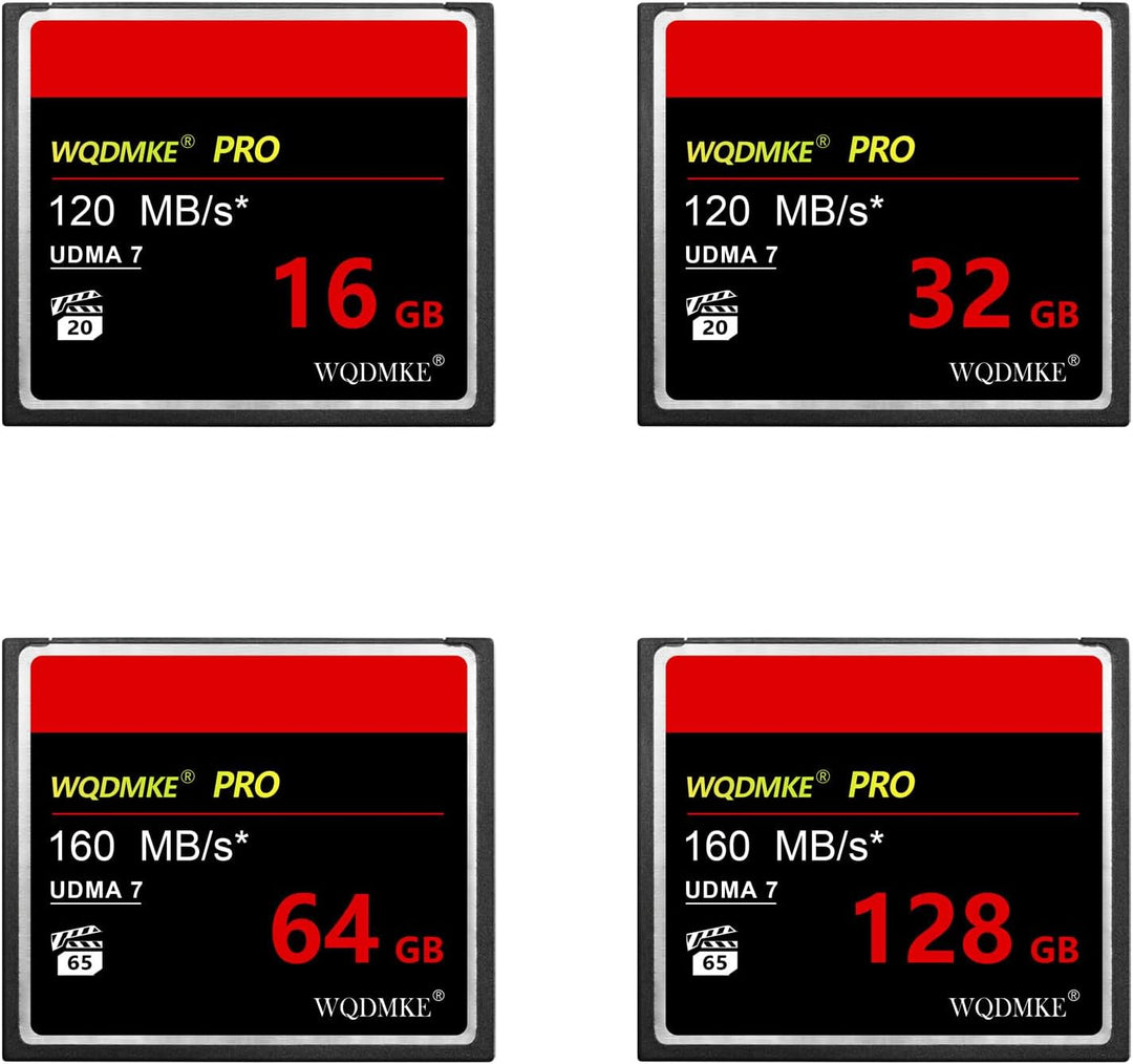Tarjeta de memoria CF 32GB UDMA Velocidad hasta 120MB/s
