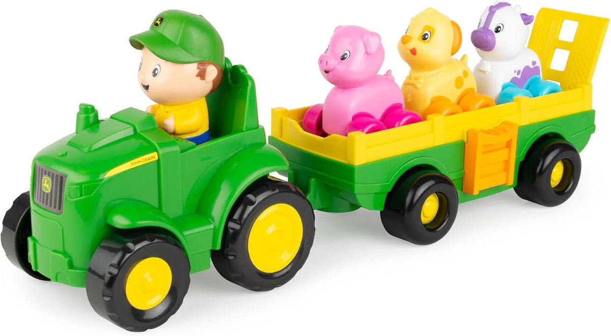 John Deere Animal Sounds Wagon Ride - Juguetes musicales para niños
