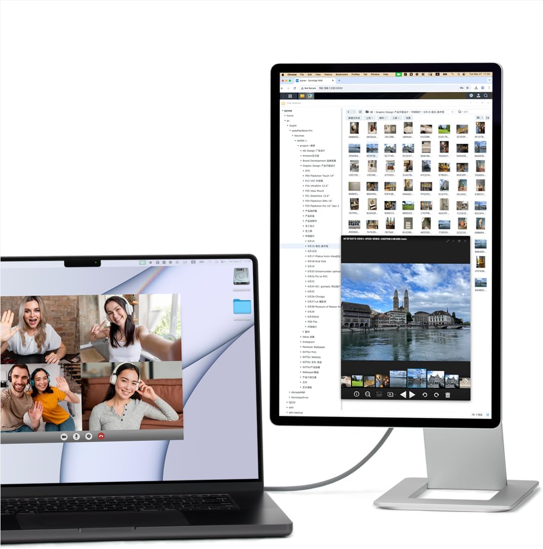 SOTSU FlipAction Elite Monitor Portátil de 16" | 4K | Súper Com...