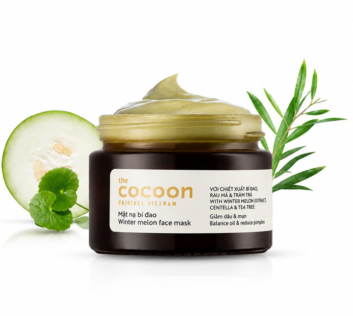 COCOONORIGINAL Vietnam Winter Melon - Máscara facial de melón de in...