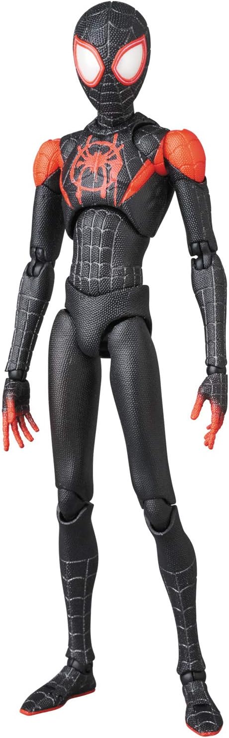 MEDICOM TOY MAFEX No.236 Spider-Man (Miles Morales) Renovación Ver. Altura aprox. 5.1 pulgadas (5.118 in), figura de acción pintada