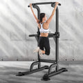SogesPower Power Tower Estación de Fondos Barra de Dominadas para Gimnasio en Casa con Altura Ajustable Equipo de Entrenamiento de Fuerza, Estación de Barra de Dominadas